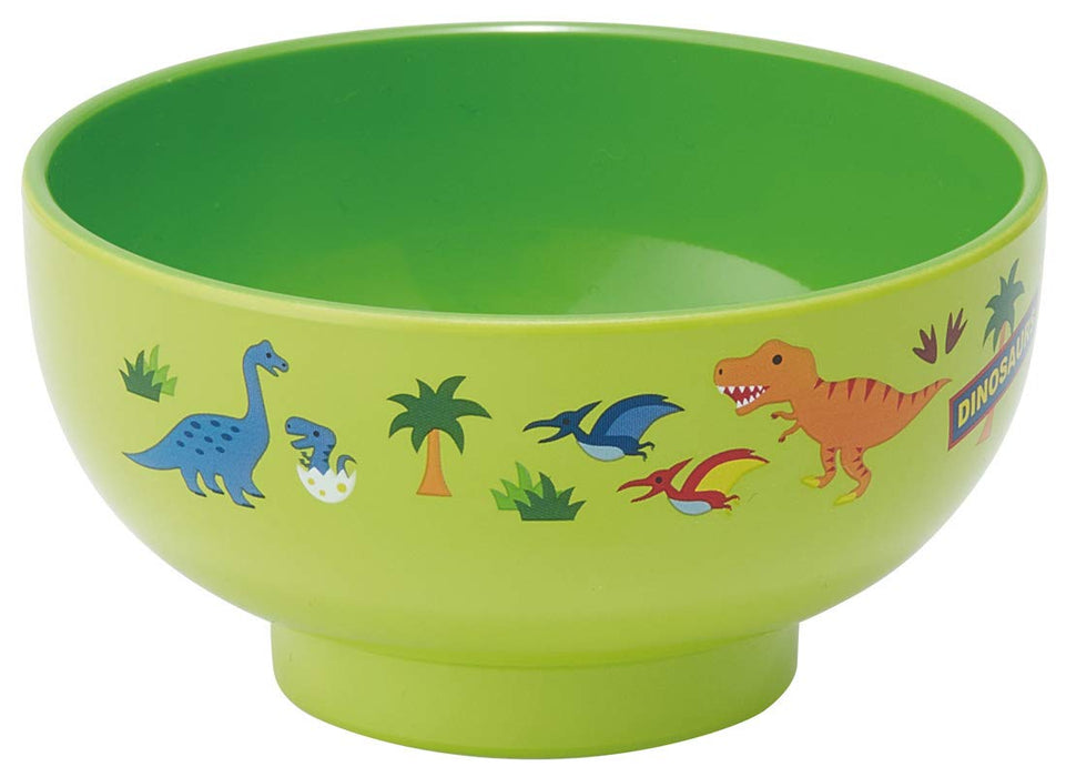 Skater Dinosaur Painted Soup Bowl N6 - Kids Friendly Mealtime Accessory