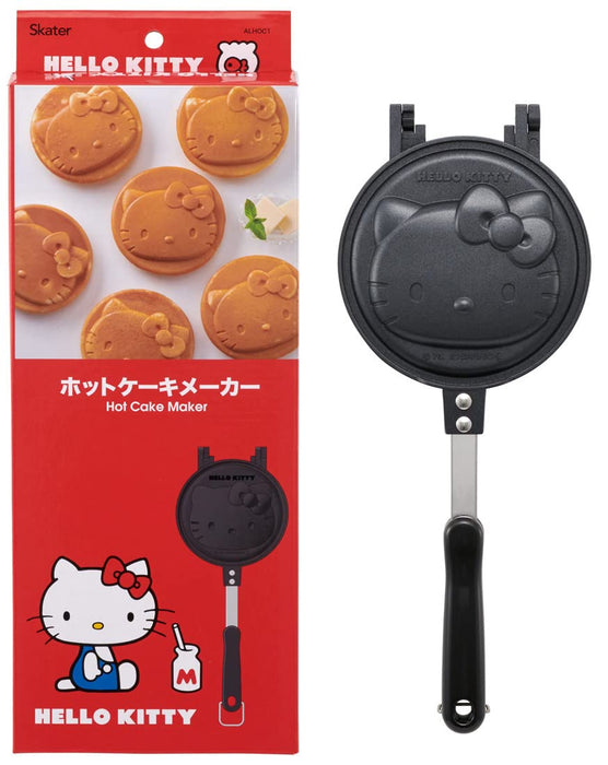 Skater Easy to Clean Aluminum Pancake Maker with Direct Heat - Alhoc1-A Hello Kitty