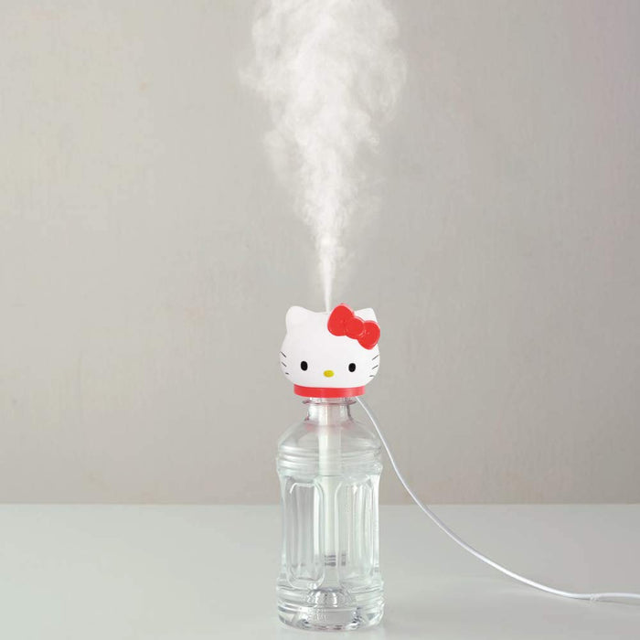 Skater Ultrasonic USB Humidifier Stick Type Pet Bottle Compatible with Die Cut Mist Hello Kitty Model