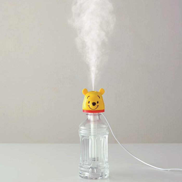 Skater Ultrasonic USB-Powered Stick Humidifier Compatible with Pet Bottle Disney Winnie The Pooh Theme