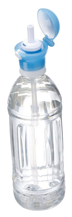 Skater 350ml and 500ml Gray and White Plastic Bottle with Straw Cap and Carrying Case