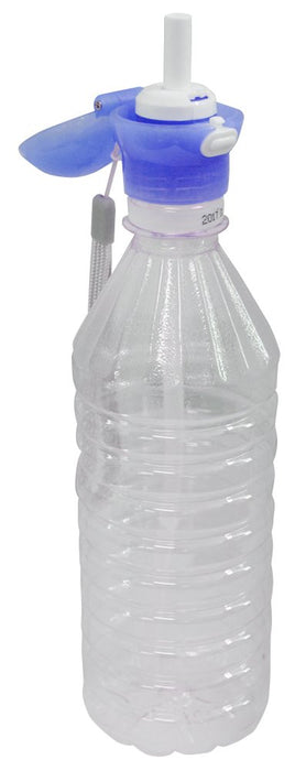 Skater Blue Plastic Bottle With Straw Cap & Carrying Case - 350ml & 500ml PSHC5-A