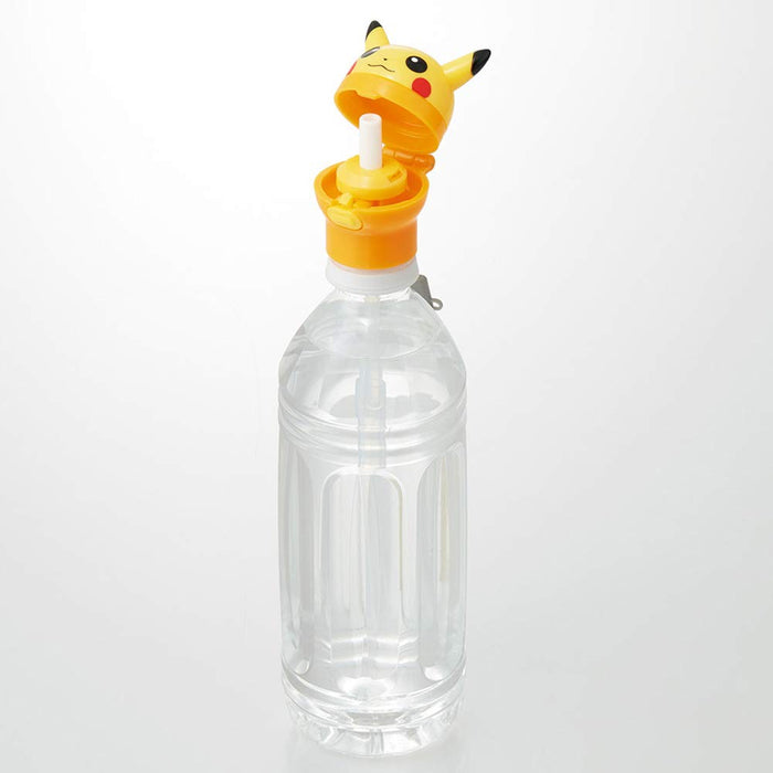 Skater Pikachu Pokemon 350ml or 500ml Plastic Bottle with Case and Straw Cap