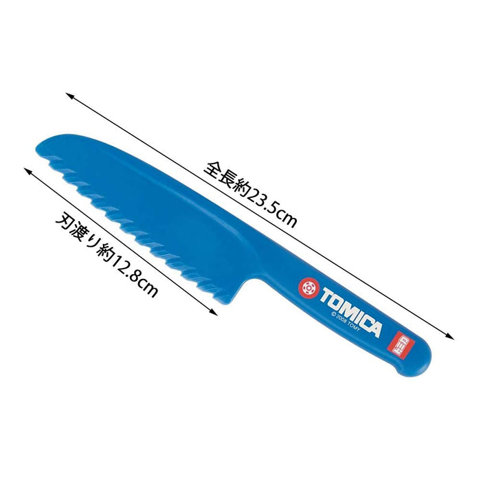 Skater Safety Plastic Knife for Children 23cm Tomica Design Made in Japan