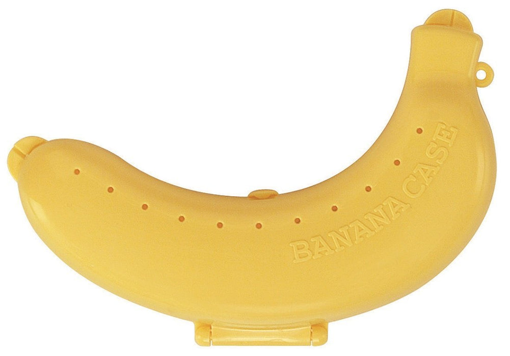 Skater Yellow Portable Banana Container Case - Mamorukun Bncp1 Edition
