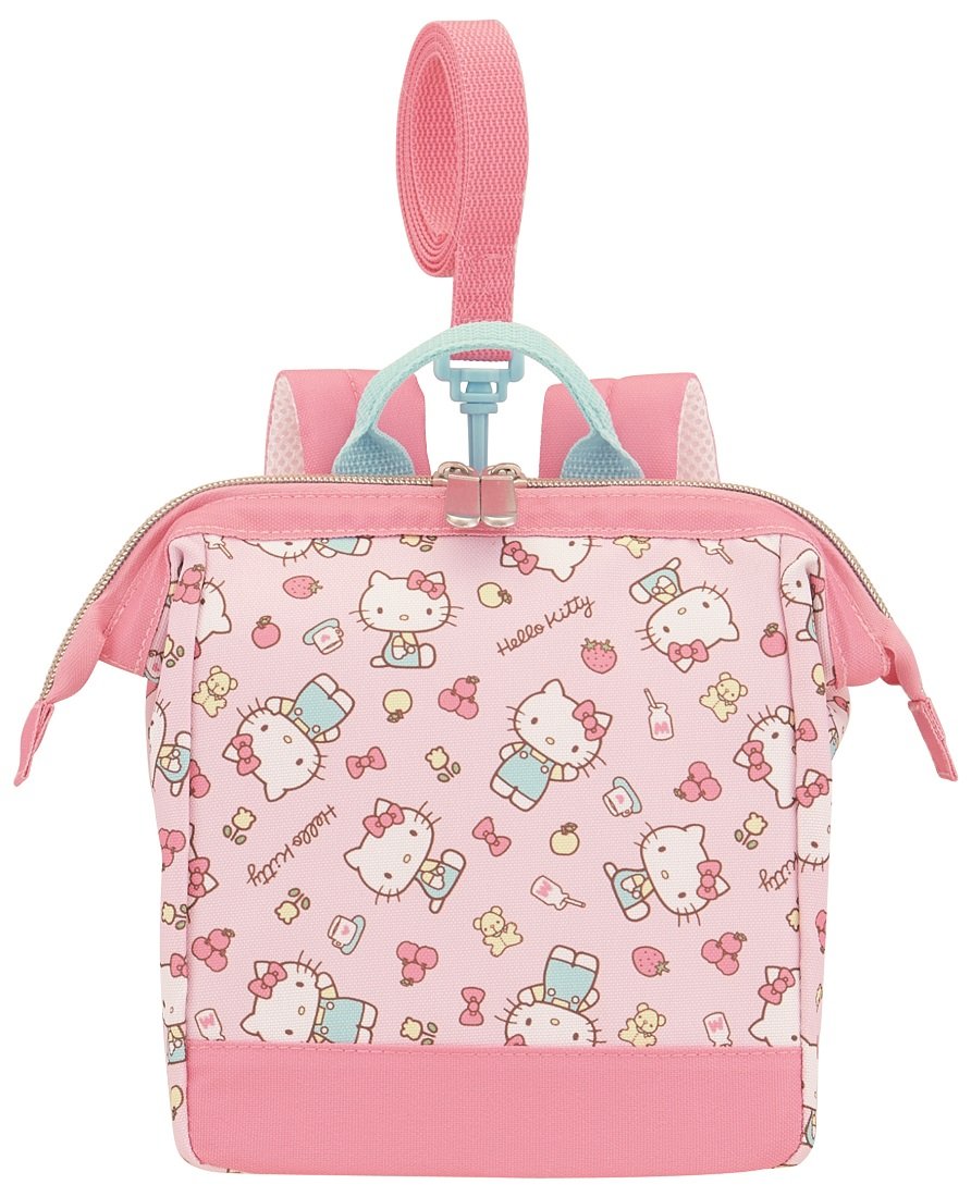 Skater Hello Kitty Purse Backpack with Harness Sanrio Design