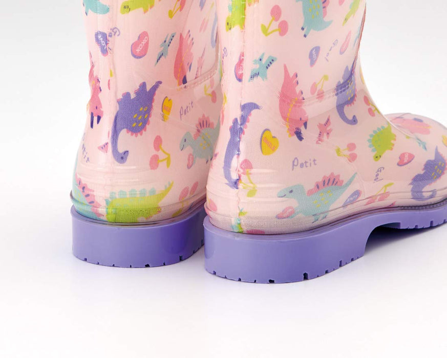 Skater Happy & Smile Kids Rain Boots with Reflective Tape 18cm