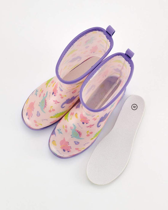 Bottes de pluie Skater Happy &amp; Smile pour enfants avec bande réfléchissante, taille 20 cm