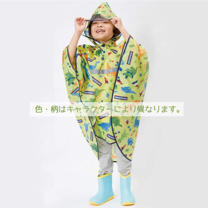 Skater My Melody Girls Rain Poncho Suitable for 110-125cm Height Sanrio Children's Raincoat