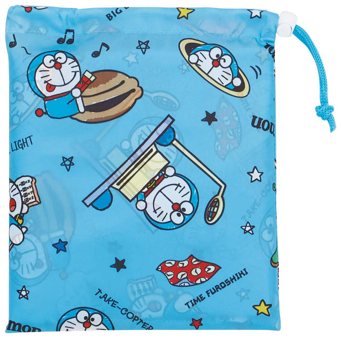 Skater Doraemon Kids Rain Poncho Secret Gadgets Raincoat Suitable for 110-125cm Height
