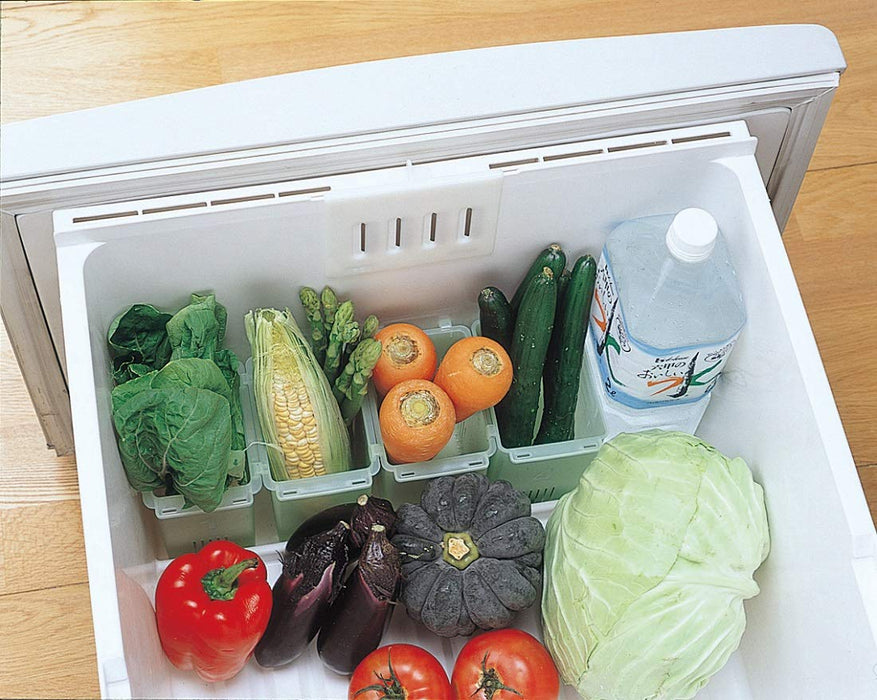Skater Refrigerator Vegetable Storage Organizer Set of 4 Made in Japan Fvr1