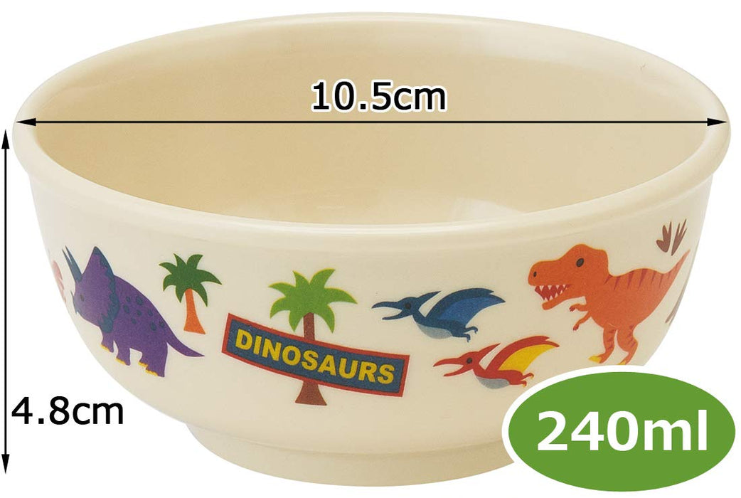 Skater Dinosaur 240ml Melamine Rice Bowl - M320-A Model