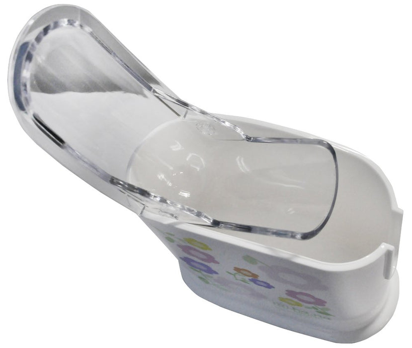 Skater Rice Scoop with Case - Sms1 Flower Design Made in Japan