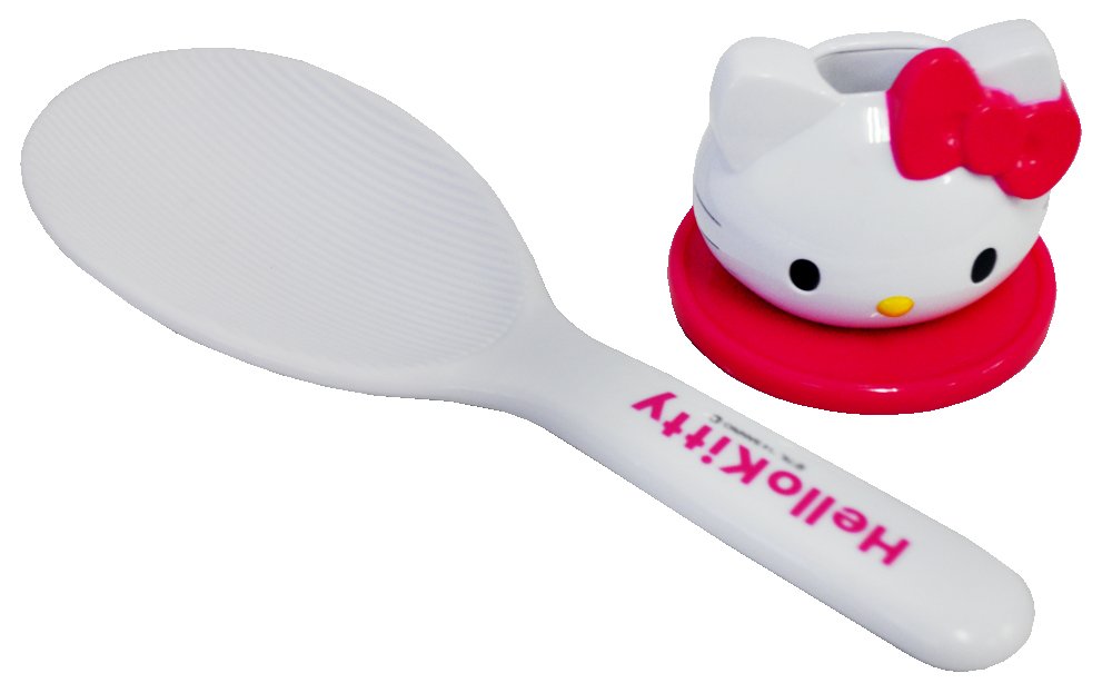 Skater Hello Kitty Rice Scoop with Stand and Case Sanrio SMJ2 Kitchenware