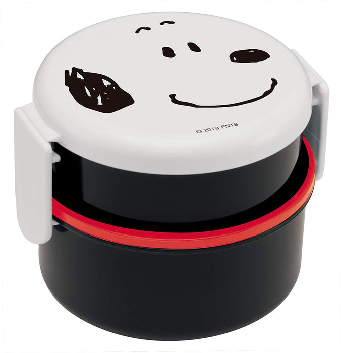Skater 500ml Snoopy Peanuts Bento Lunch Box with Fork - Made in Japan