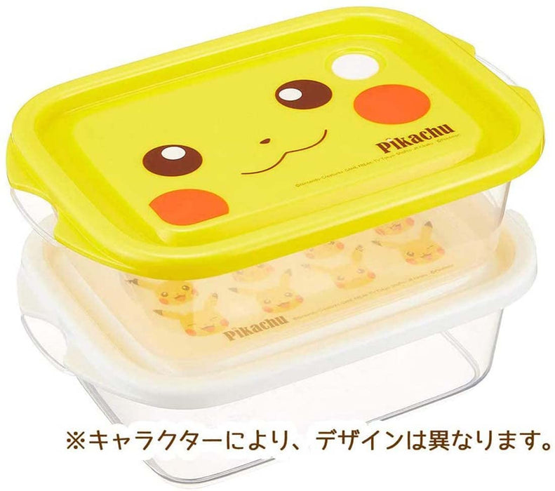 Skater Pokemon Cafe Art, verschließbarer 500-ml-Behälter, antibakterielle Beilagenaufbewahrung, hergestellt in Japan