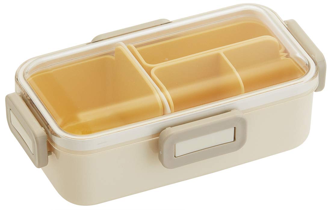 Skater Basic Pastell-Lunchbox mit weichem Kuppeldeckel 530 ml – Hergestellt in Japan PFLB6S-A