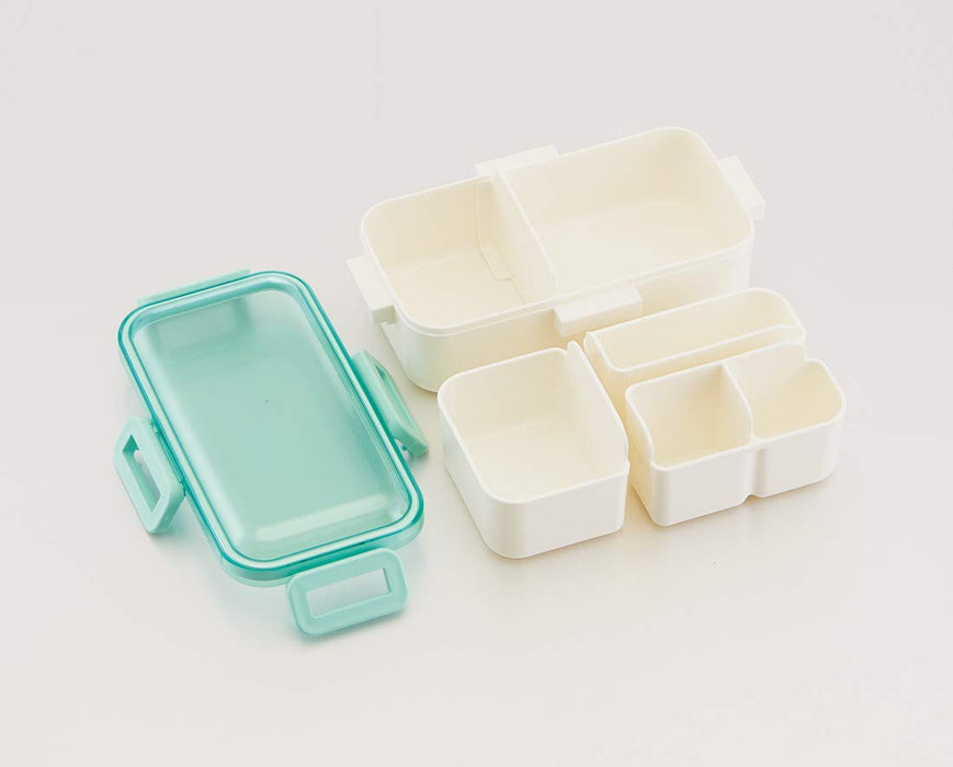 Skater Shokado Softly Serving Dome-Shaped Lid Lunch Box 530ml Pastel Green Made in Japan