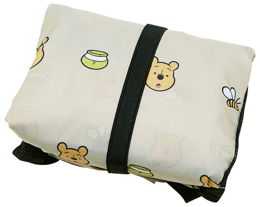 Skater Winnie The Pooh Eco Shopping Basket Bag 33x25x27cm with Drawstring