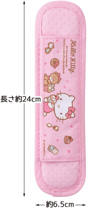 Skater Sanrio Sweets Hello Kitty Wasserflasche mit Schultergurt-Abdeckung