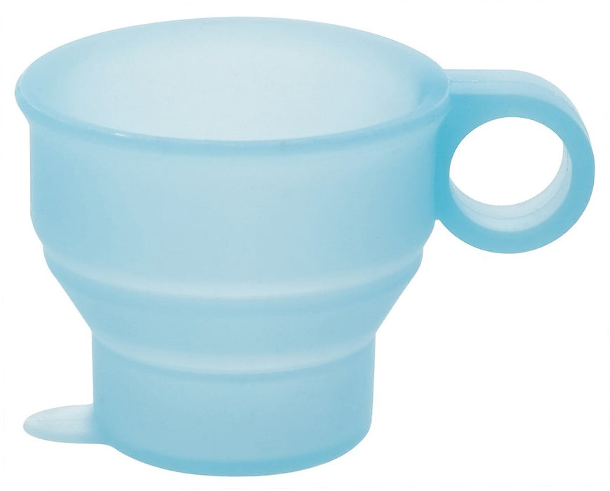 Skater 120ml Foldable Silicone Cup in Blue - KSL1 Model