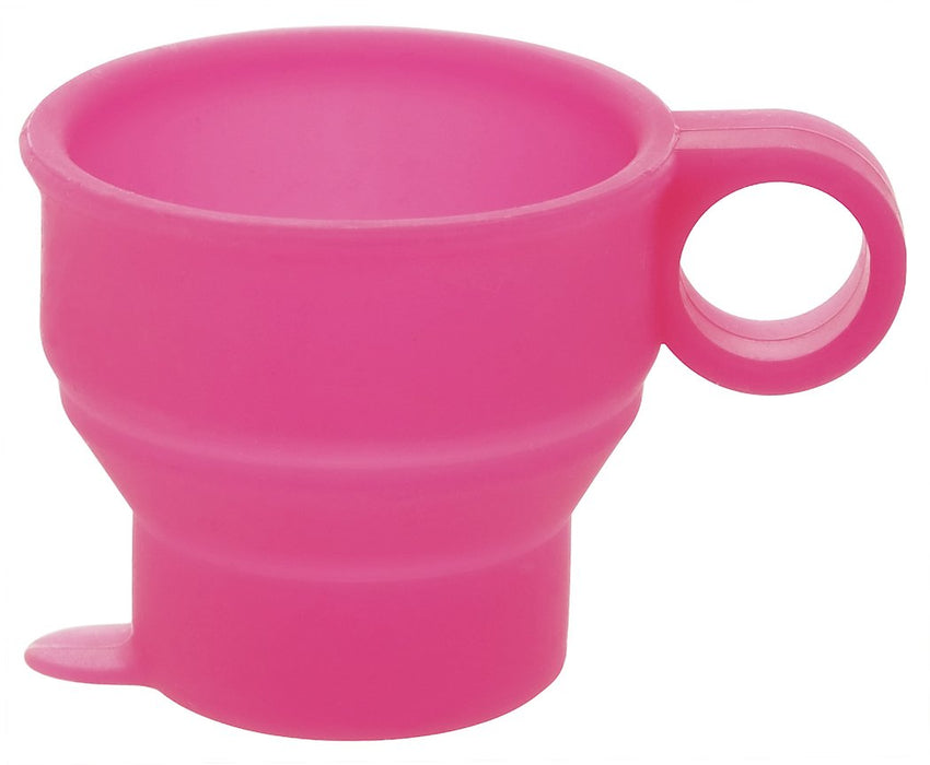Skater Pink 120ml Silicone Foldable Cup KSL1 Skater Portable Drinking Vessel