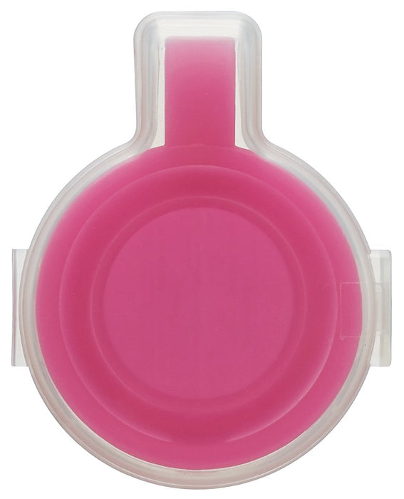 Skater Pink 120ml Silicone Foldable Cup KSL1 Skater Portable Drinking Vessel