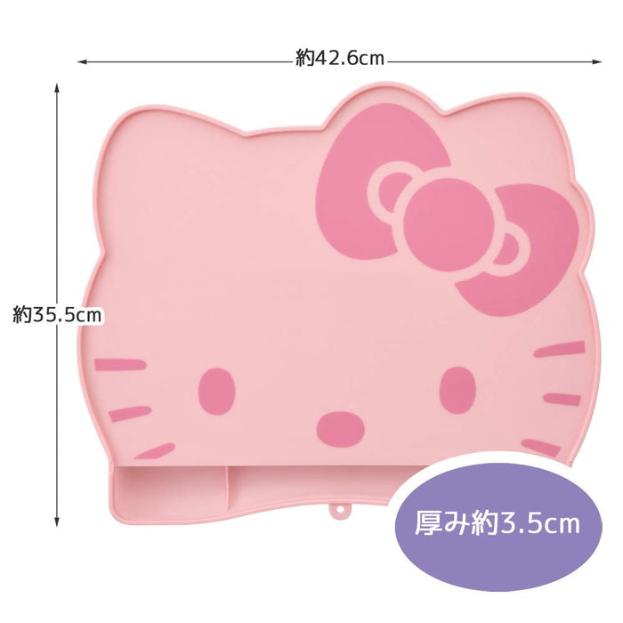 Skater Hello Kitty Silicone Meal Mat - Sanrio SBMT1D Dining Accessory