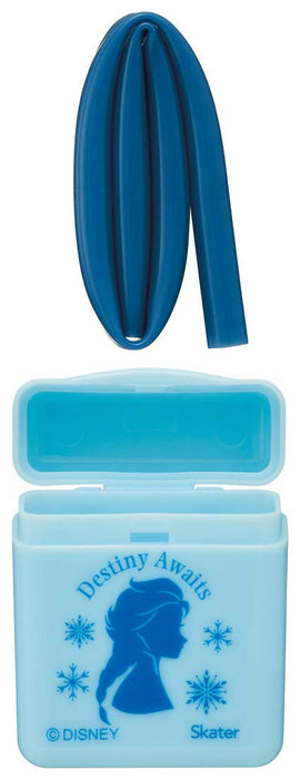 Tragbarer Skater-Strohhalm aus Silikon, 21 cm, mit Etui, Disney Frozen 2-Thema, Modell CSST1