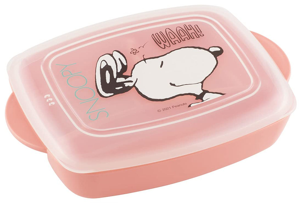 Skater 640ml Snoopy-Themed Lunch Box Perfect for Home-Prepared Bento Meals M Size (LHM1-A)