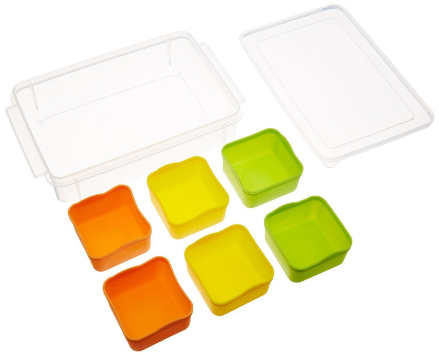 Boîte à lunch Bento compacte Skater, petit récipient de rangement - Modèle Smn3Sl-A