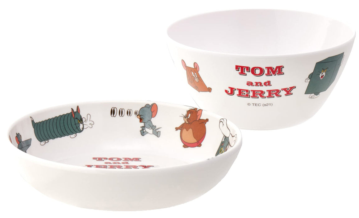 Skater Tom & Jerry 500ml Small Melamine Bowl - 4 Pack