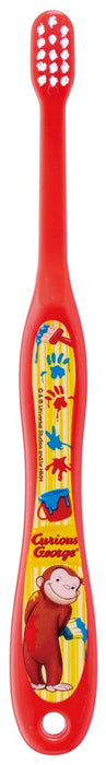 Skater Curious George - Weiche Zahnbürste für Kleinkinder (0–3 Jahre) - 15 cm - Katzen-/Affen-Motiv Tb4S