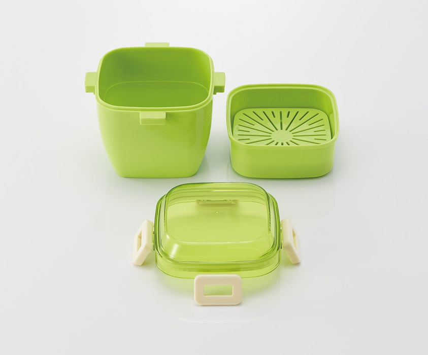 Skater Avocado Marche Color 620Ml: Soft Serve Salad Bento Lunch Box