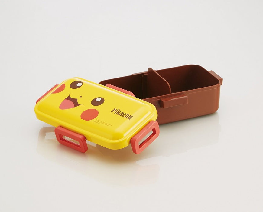 Skater Pikachu Face Pokemon Lunch Box 530ml Dome-Shaped Lid Made in Japan