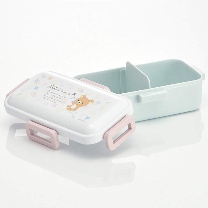 Skater Rilakkuma Floral 530ml Lunch Box with Dome-Shaped Lid