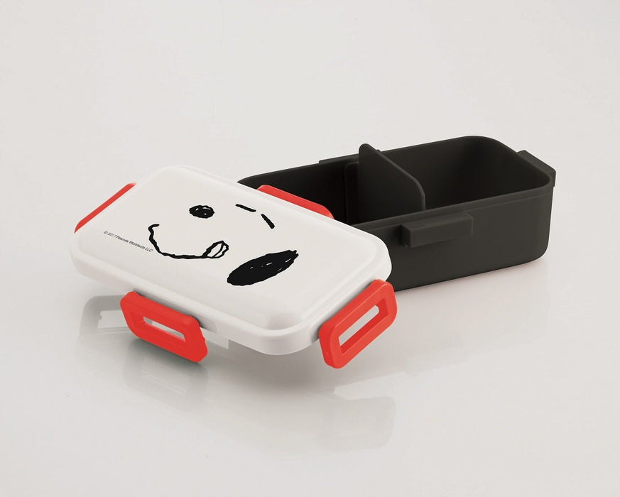 Skater 530ml Snoopy Face Lunch Box with Dome-Shaped Lid Softly Serving Made in Japan
