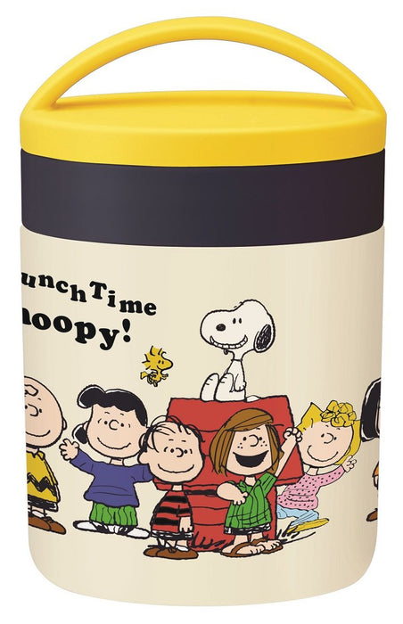 Skater Insulated Soup Jar 300Ml Snoopy Lunchtime Peanuts Design - Ljfc3