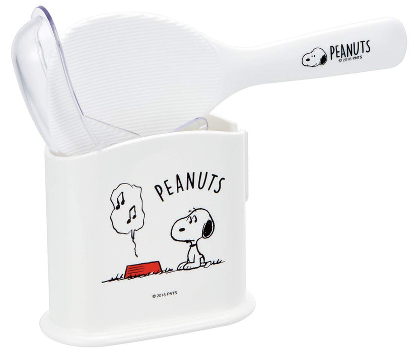 Ensemble de spatules et cuillères à riz Skater Snoopy, design Peanuts, fabriqué au Japon