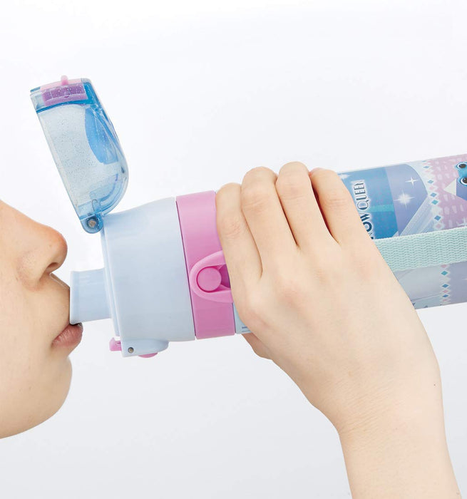 Skater Edelstahl-Wasserflasche für Kinder, 470 ml, Disney Frozen 2 Edition