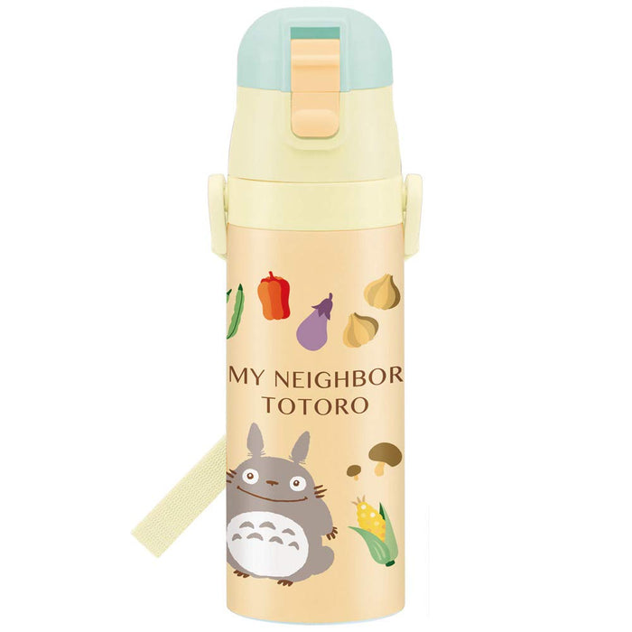 Skater Totoro Vegetable Color Ghibli 470ml Stainless Steel Children's Water Bottle