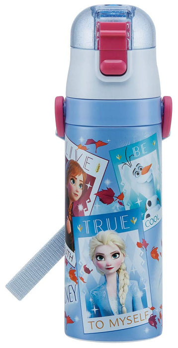 Skater Disney Frozen 2 Stainless Steel Kids Sports Water Bottle 470Ml