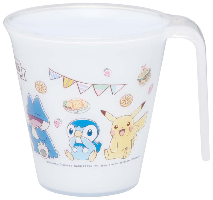 Skater Pokemon Cafe Art 260ml Stacking Tumbler with Handle Made in Japan