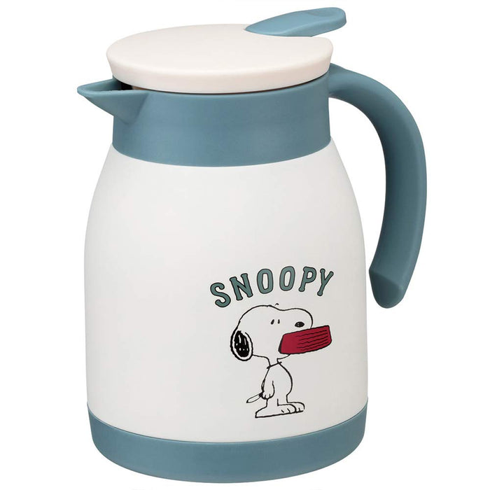 Skater Snoopy Peanuts 600ml Stainless Steel Double Vacuum Tabletop Pot