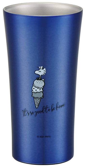 Skater 400ml Stainless Steel Snoopy Peanuts Logo Tumbler - Stb4N-A