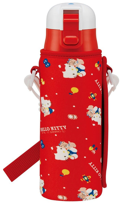 Skater Hello Kitty Stainless Steel Water Bottle for Kids 470ml Lightweight & Cute
