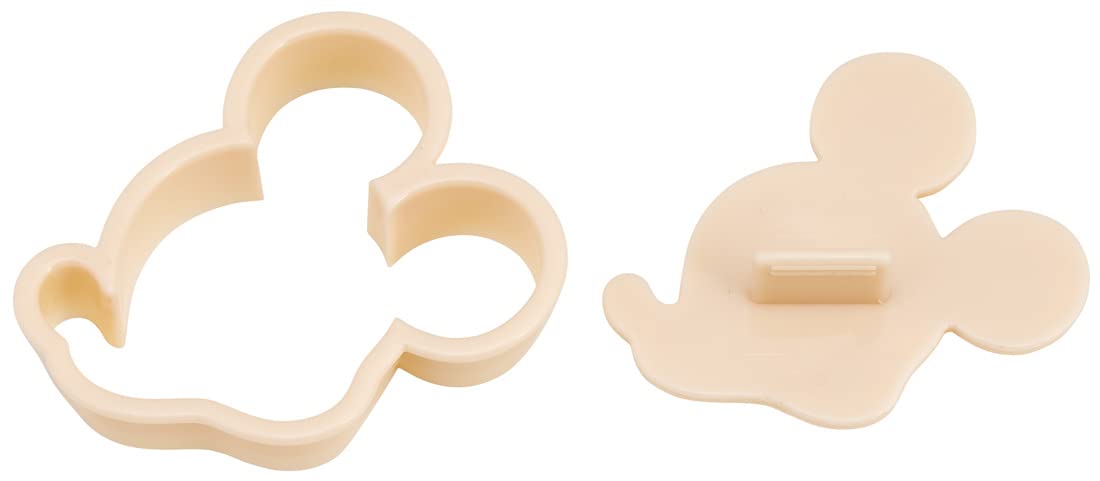 Skater Disney Mickey Mouse Stamp Cookie and Bread Cutter Set of 4