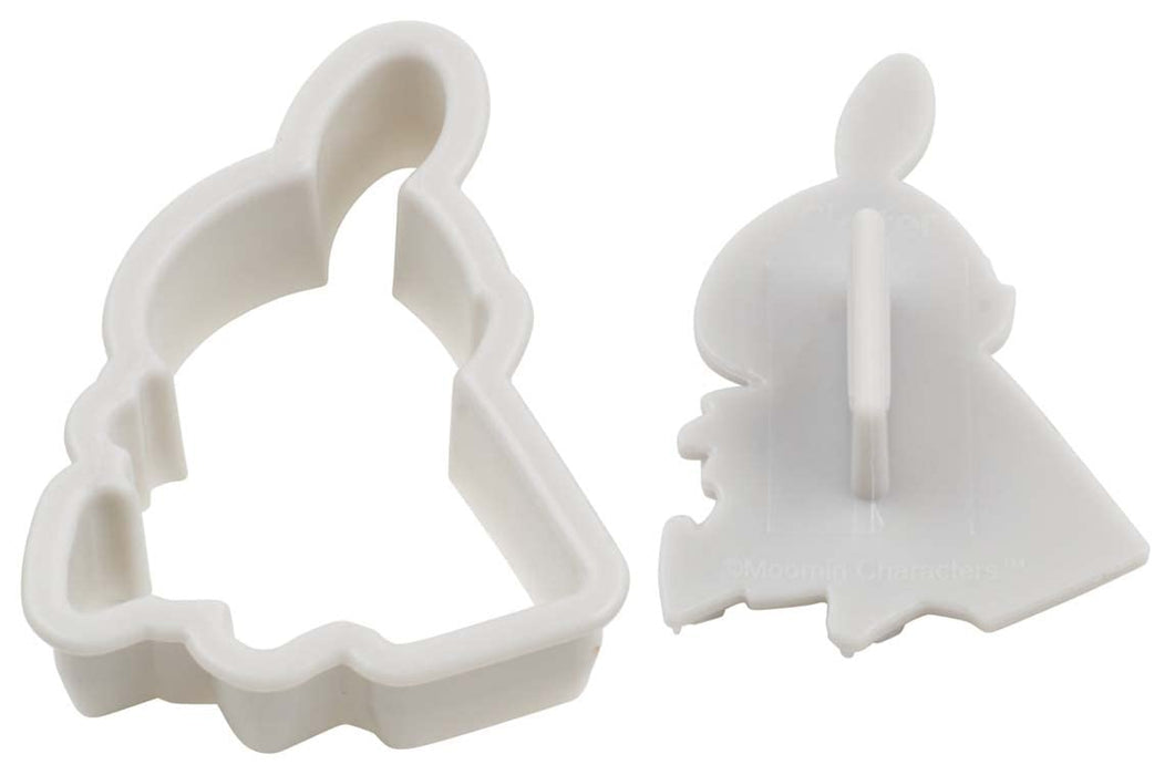 Skater Moomin Bread and Cookie Cutter Stamp Set 4 Pieces CSM1-A