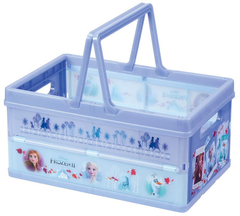 Skater Brand Frozen 2 Foldable Storage Basket Compact Box Case Bwot13