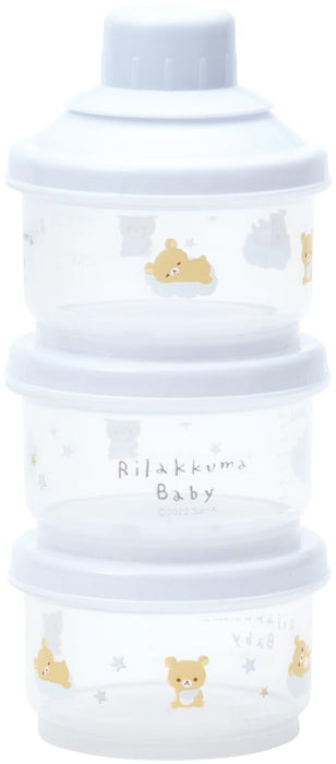 Skater Rilakkuma Baby 100ml Powdered Milk Storage Container Small 3-Piece Set CJN1M-A